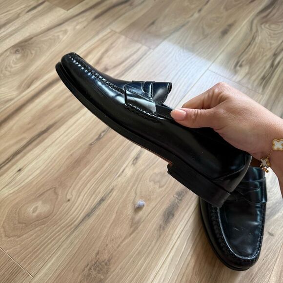 Allen Edmonds Men\'s Walden Penny Loafers Black 10.5 EEE USA main image 10